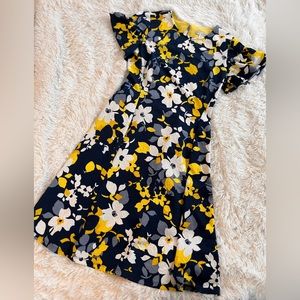 London Times floral flutter sleeve spring and summer dress